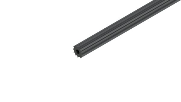 Round Serrated Hollow Spline